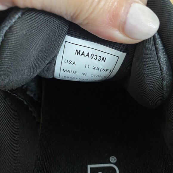 Propet Black Viator Mod Monk Sneakers, Size 11(5E) Extra Wide - Picture 13 of 13